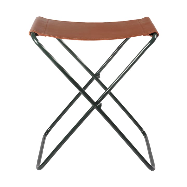 Nola stool leather - Forest green - Broste Copenhagen