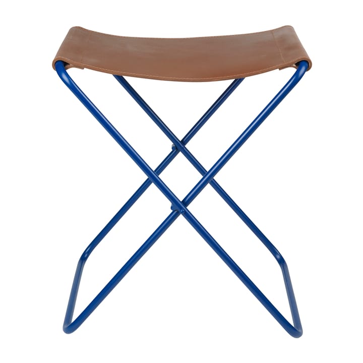 Nola stool leather - Intense blue - Broste Copenhagen