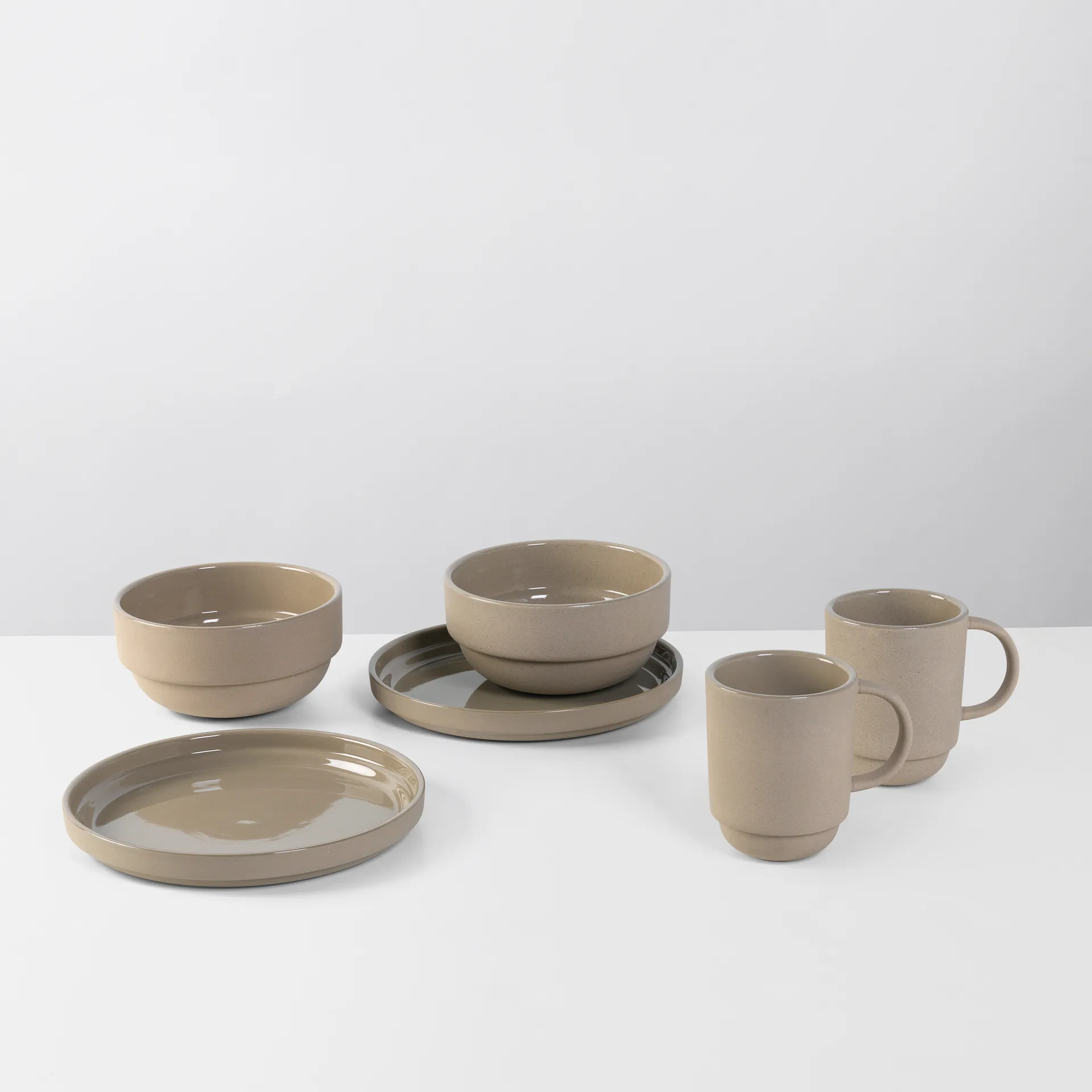 Nordic Bistro dinner set for two, 6 pieces Broste Copenhagen