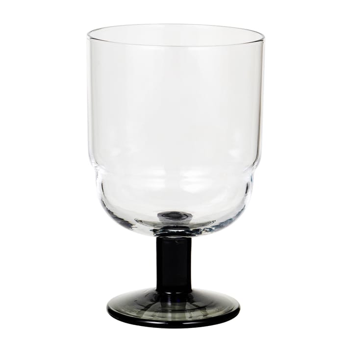 Nordic Bistro red wine glass 25 cl - Clear-smoke stem - Broste Copenhagen