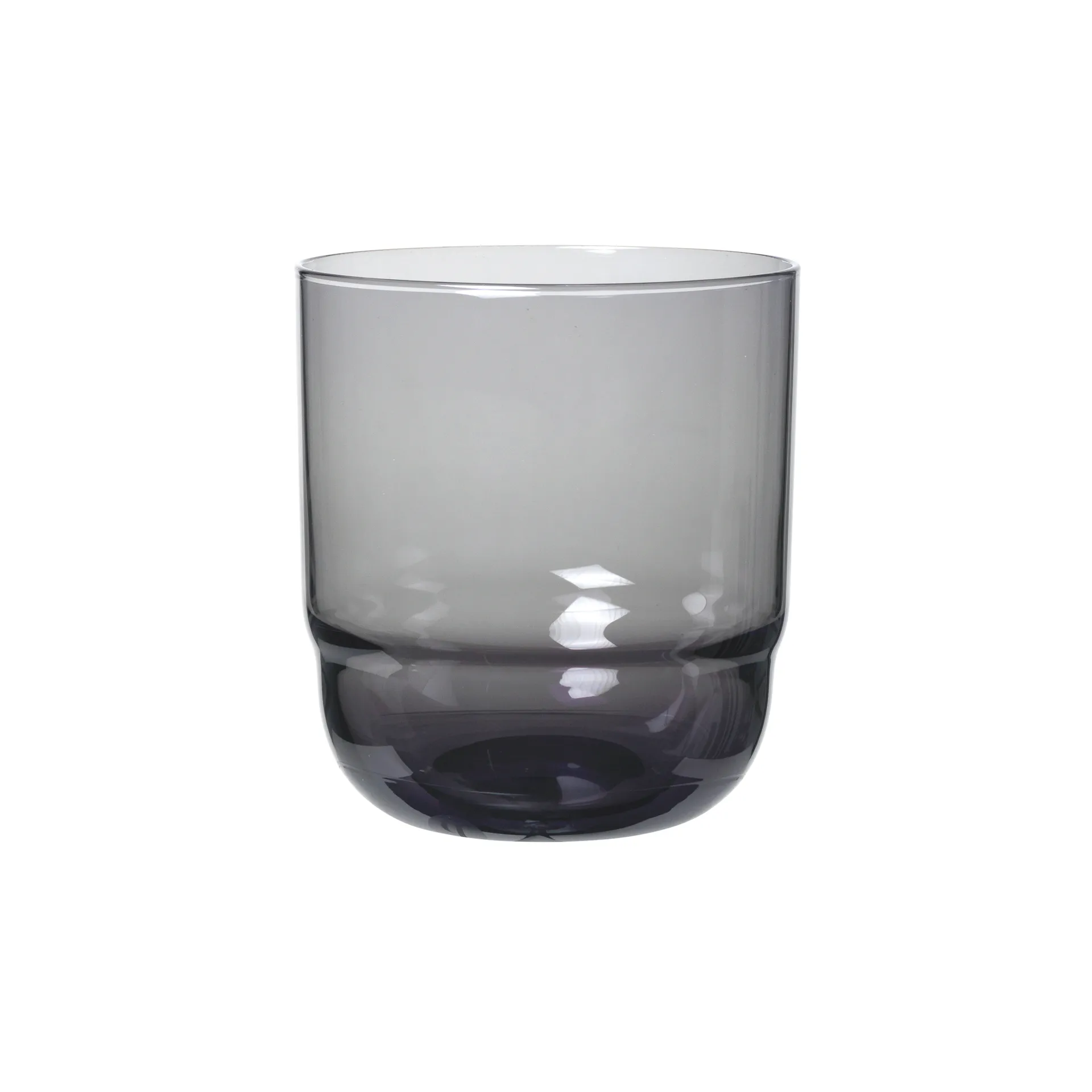 Nordic Bistro water glass 20 cl, smoke-clear Broste Copenhagen