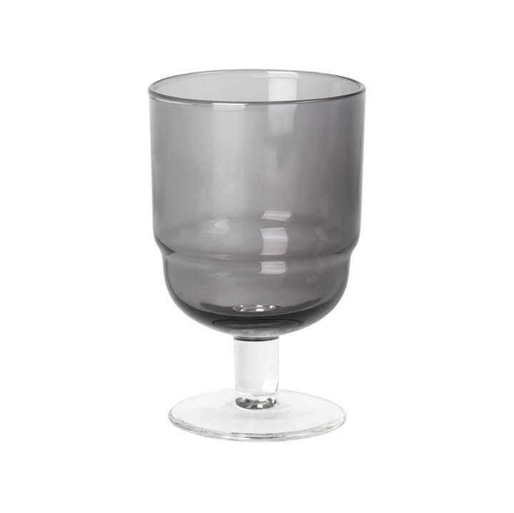 Nordic Bistro white wine glass 20 cl - smoke-clear - Broste Copenhagen
