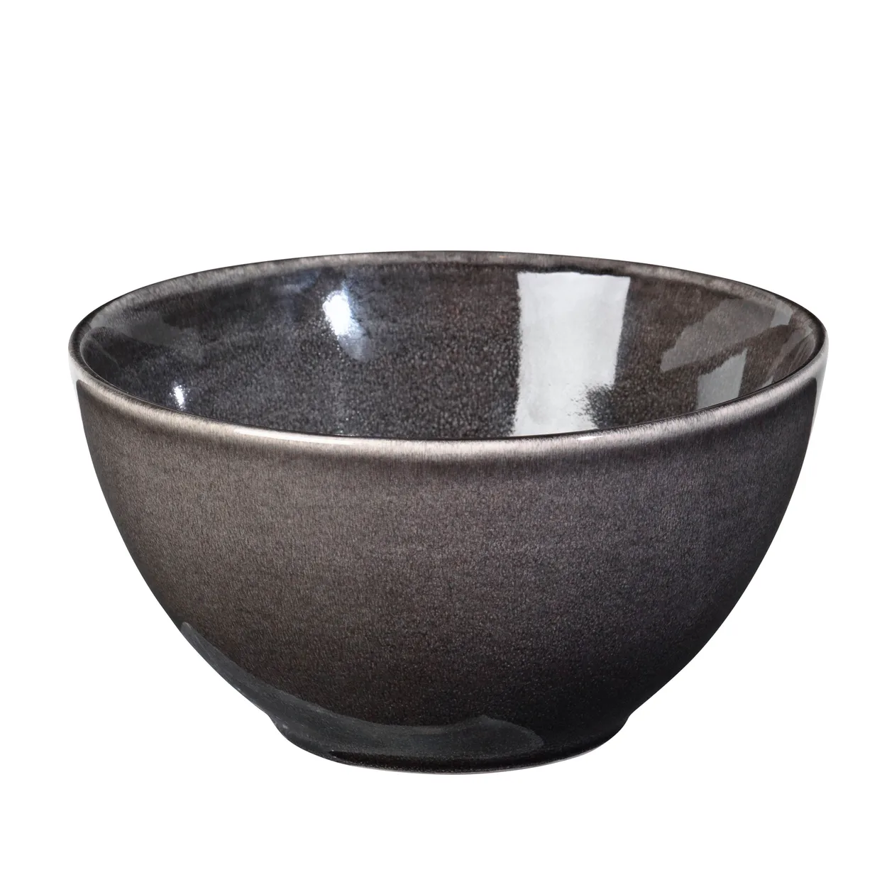 Broste Copenhagen Nordic Coal bowl o20 cm | Scandinavian Design | Serving bowls | Black