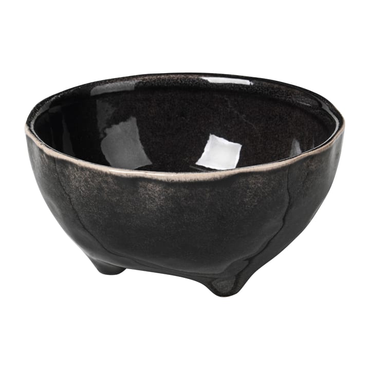 Nordic Coal bowl on foot - Ø11 cm - Broste Copenhagen