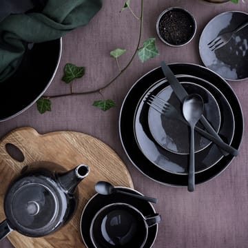 Nordic Coal tea cup and saucer - 5.8 cm - Broste Copenhagen