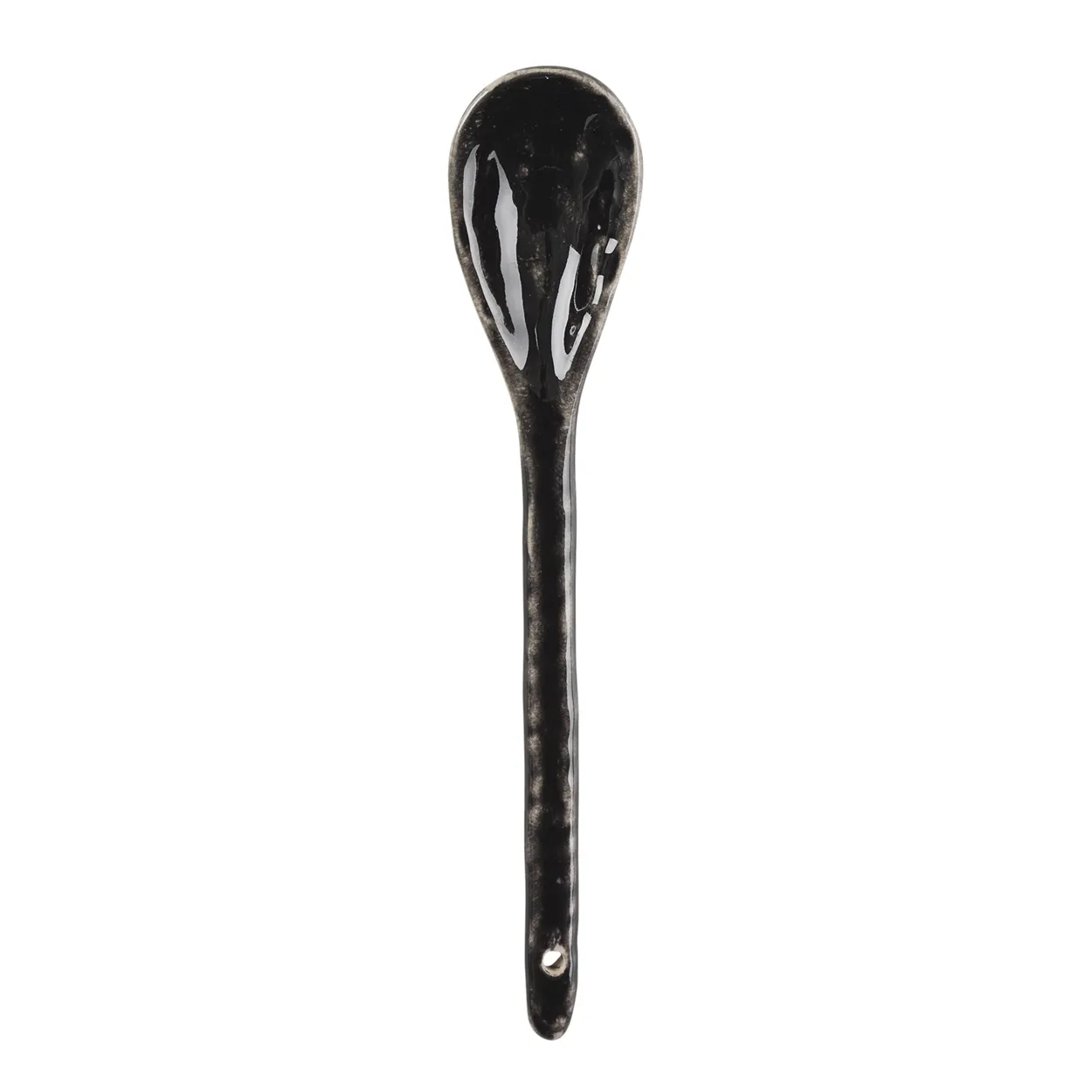 Broste Copenhagen Nordic Coal teaspoon 16 cm | Scandinavian Design | Tea & coffee spoons | Black