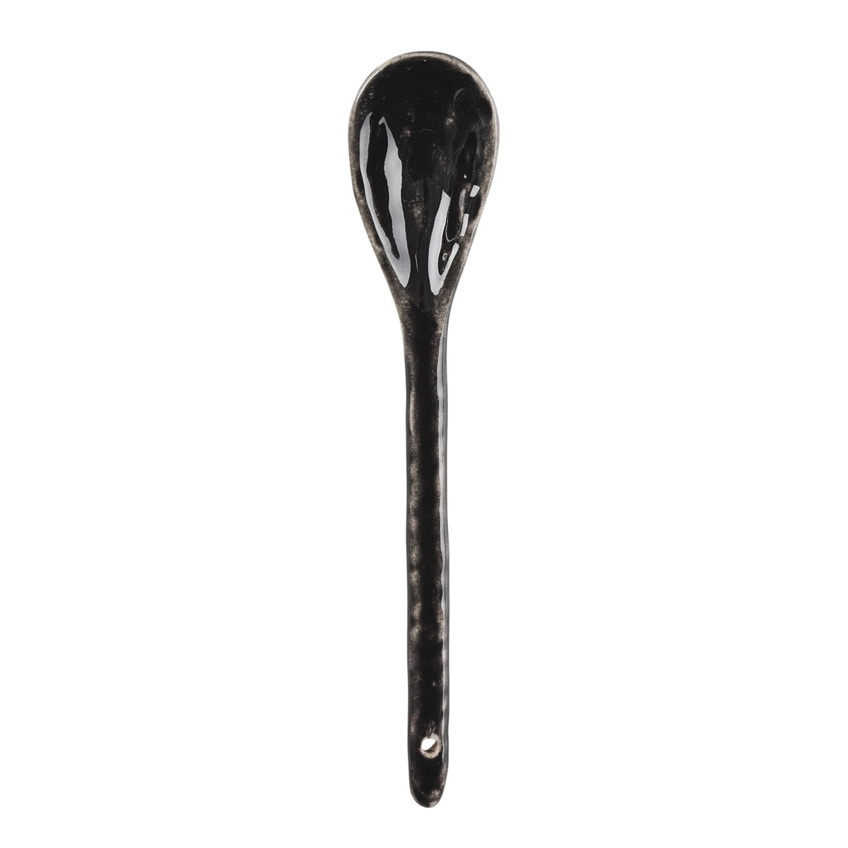 Broste Copenhagen Nordic Coal teaspoon 16 cm | Scandinavian Design | Tea & coffee spoons | Black