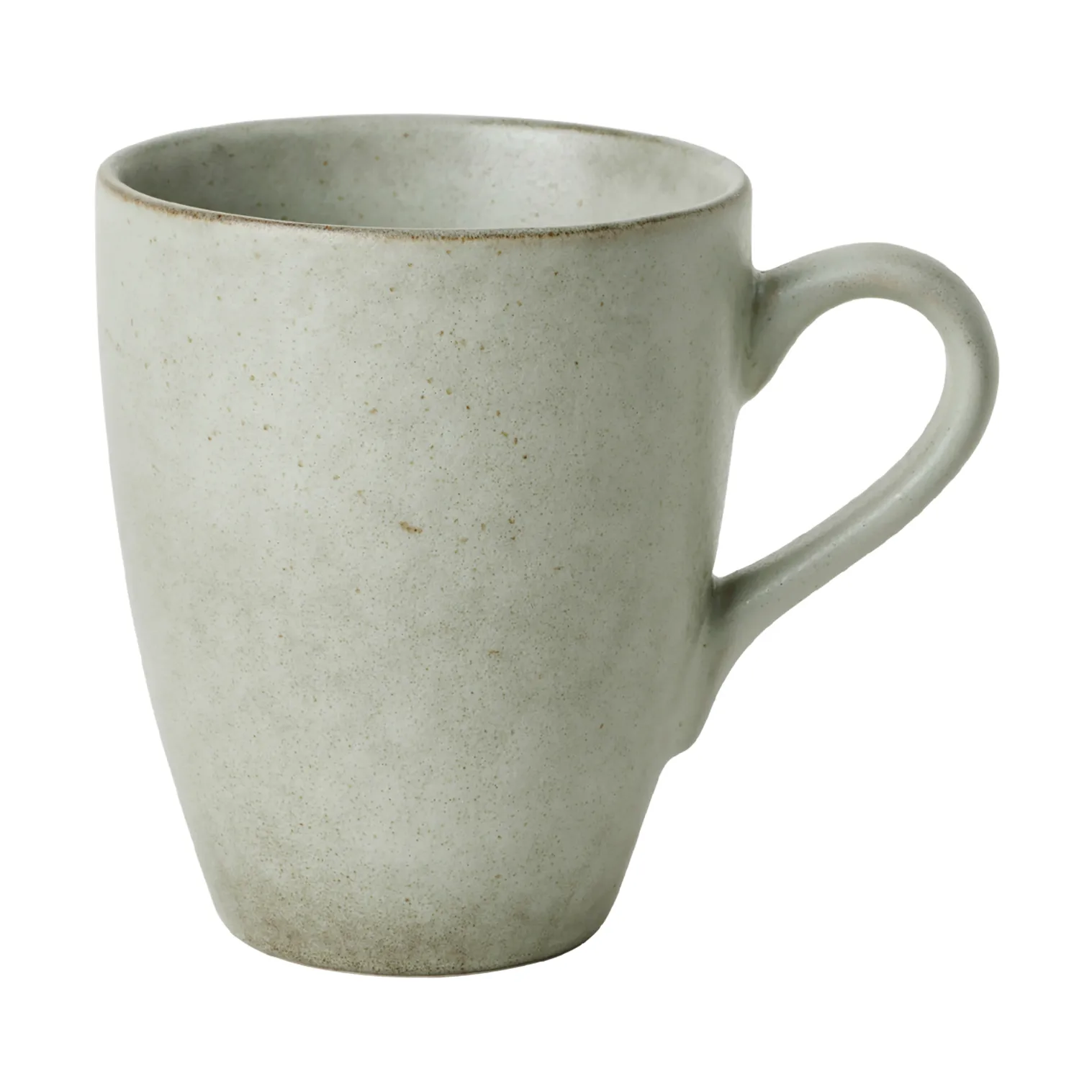 Broste Copenhagen Mega Krug 'Nordic Sand' – 0,4l, Steingut, Spülmaschinenfest, Dänisches Design