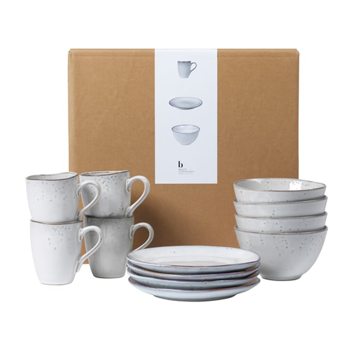 Nordic Sand breakfast set - 12 pieces - Broste Copenhagen