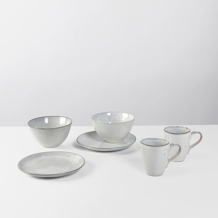 Nordic Sand breakfast set for two - 6 pieces - Broste Copenhagen