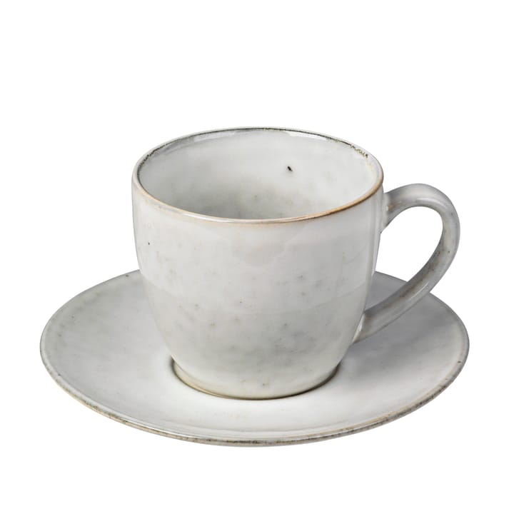 Nordic Sand cup and saucer - 8.8 cm - Broste Copenhagen