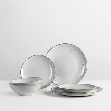 Nordic Sand dinner set for two - 6 pieces - Broste Copenhagen