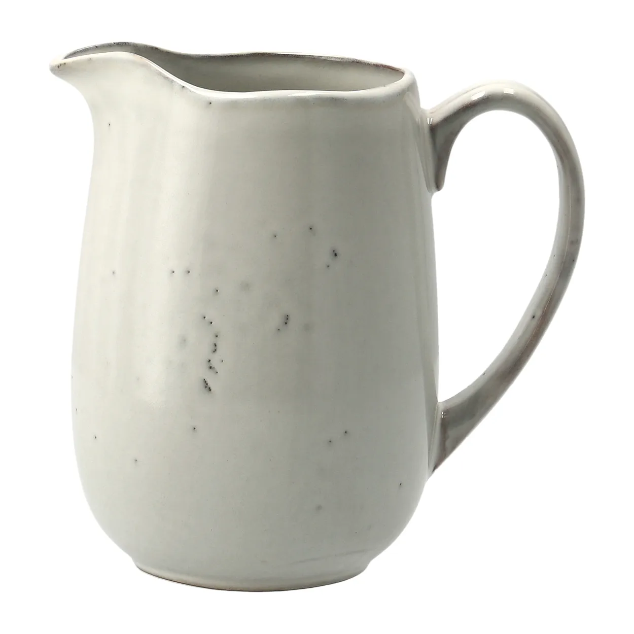 Broste Copenhagen Nordic Sand milk jug 16 cm | Scandinavian Design | Milk jugs | Beige