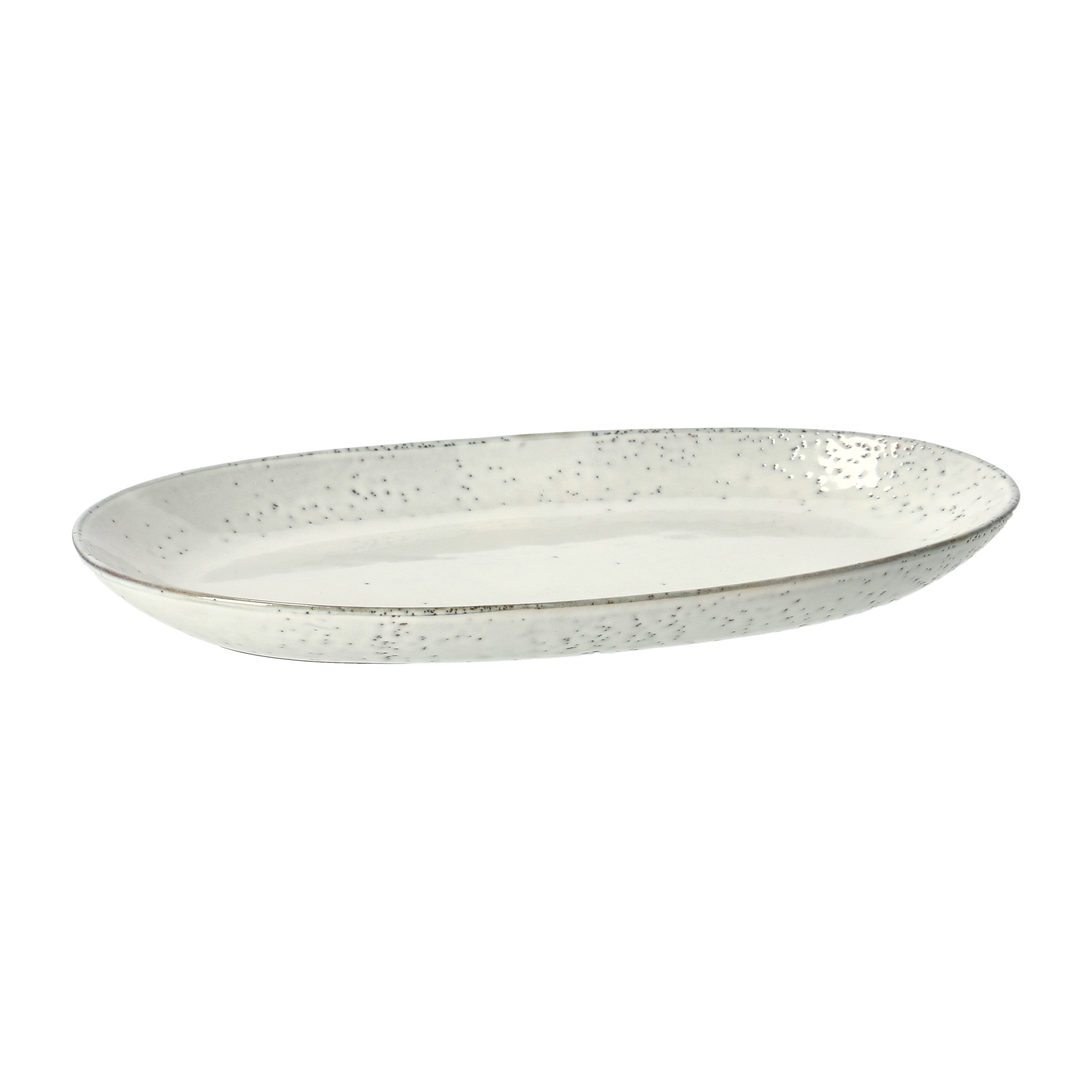 10 x 6-Inch Small Serving Platter by Tezzorio Stainless Steel Oval Platter 