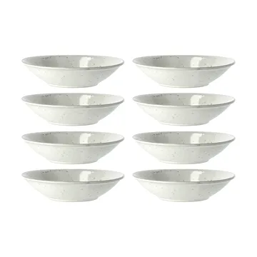 Nordic Sand pasta plate Ø22,5 cm 8-pack - undefined - Broste Copenhagen