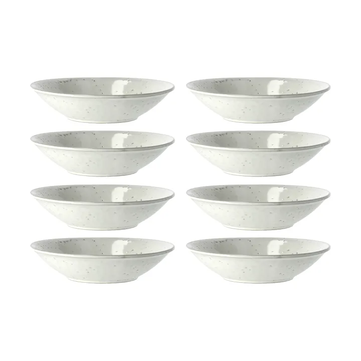 Nordic Sand pasta plate Ø22,5 cm 8-pack - undefined - Broste Copenhagen