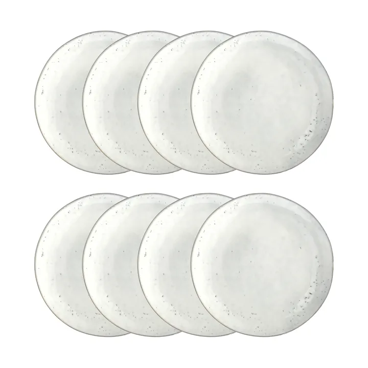 Nordic Sand plate Ø26 cm 8-pack - Broste Copenhagen