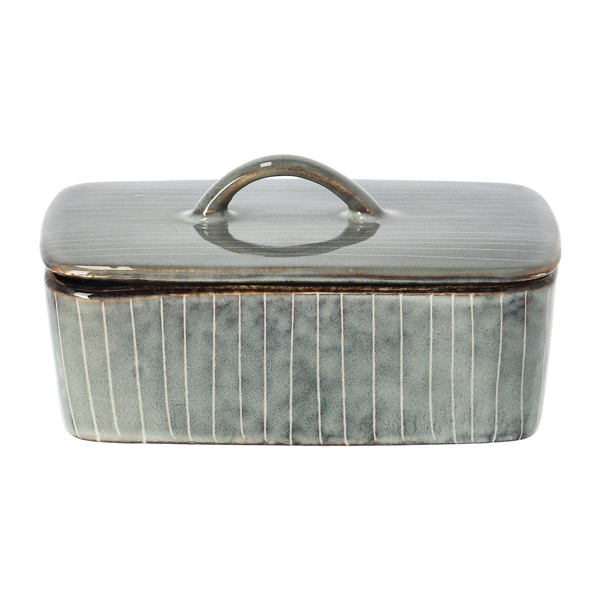 Broste Copenhagen Nordic Sea butter dish 5.5 cm | Scandinavian Design | Serving bowls | Blue
