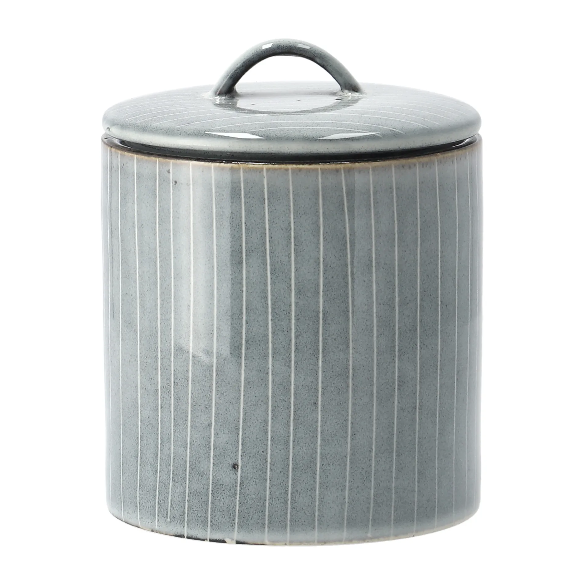 Nordic Sea jar with lid, 12 cm Broste Copenhagen