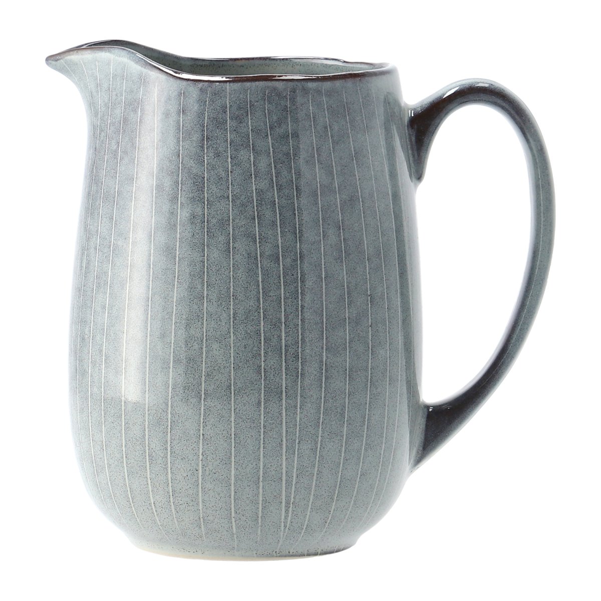 Broste Copenhagen Nordic Sea milk jug 16 cm | Scandinavian Design | Milk jugs | Blue