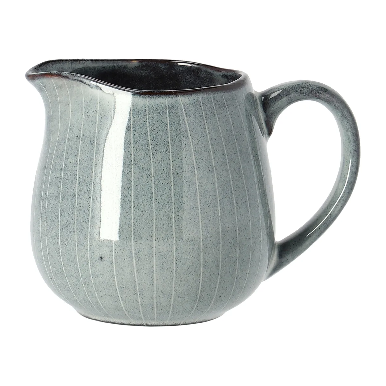 Broste Copenhagen Nordic Sea milk jug 9 cm | Scandinavian Design | Milk jugs | Blue