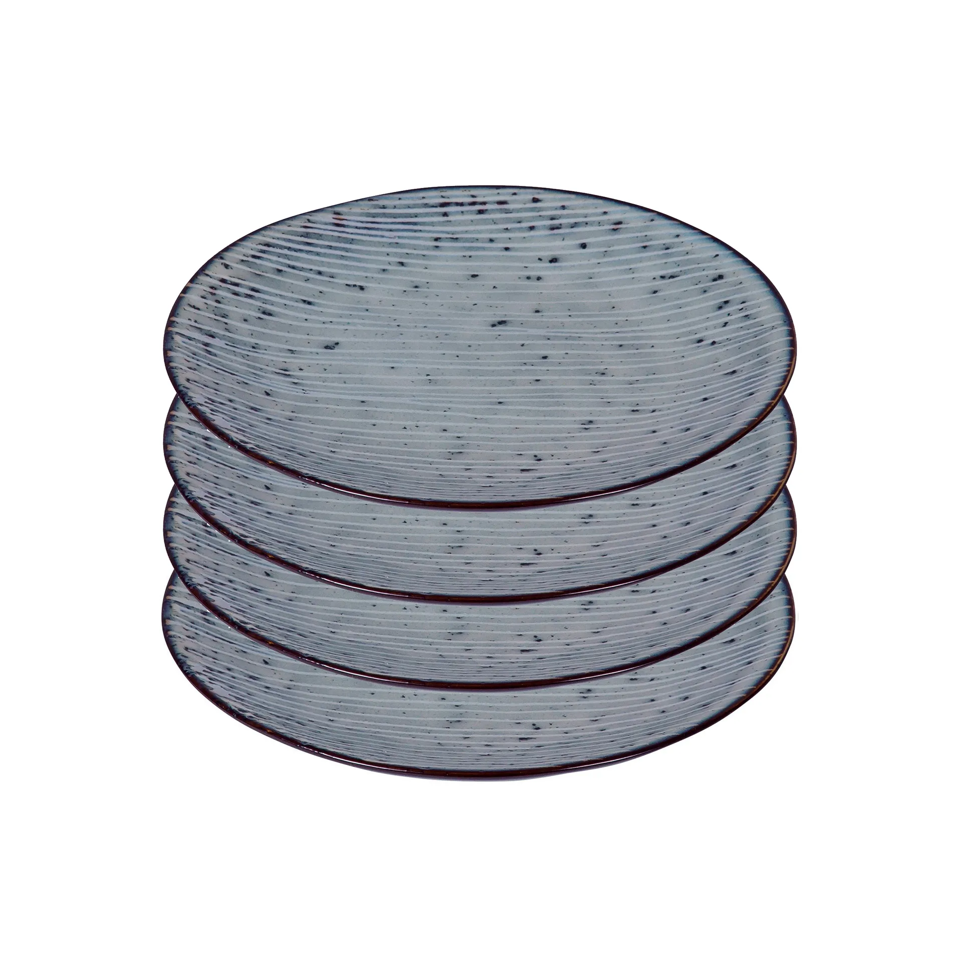 Nordic sea plate 4-pack Ø 15 cm Broste Copenhagen
