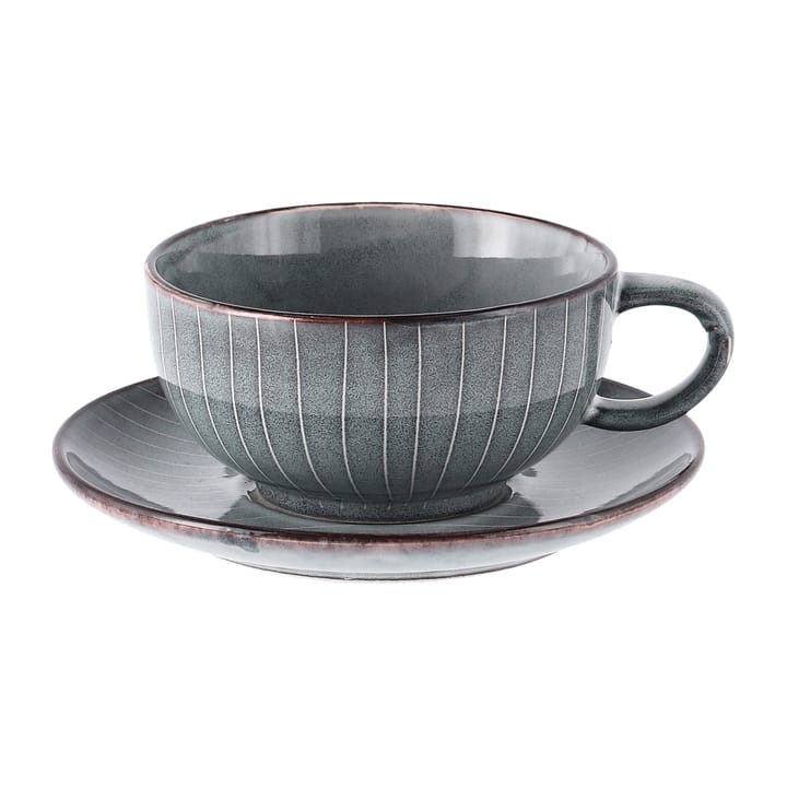 Nordic Sea tea cup and saucer - 5.8 cm - Broste Copenhagen