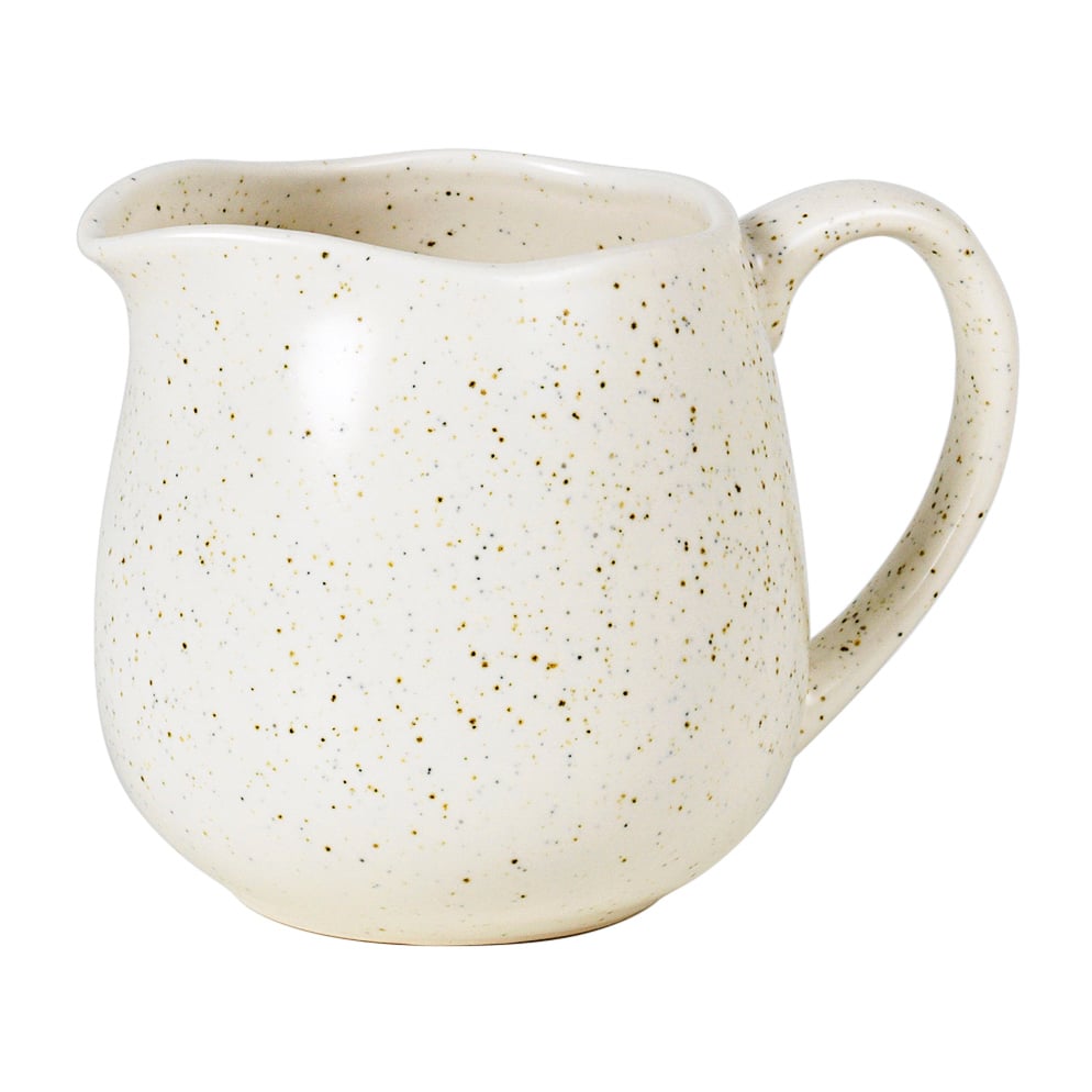 Broste Copenhagen Nordic Vanilla milk pitcher 30 cl Cream with grains