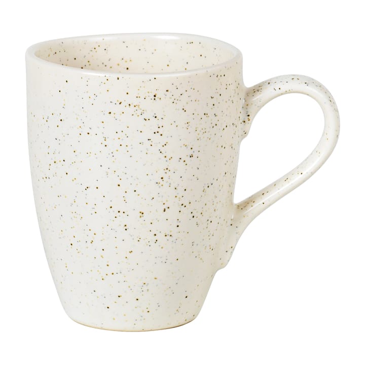 Nordic Vanilla mug with handle 25 cl - Cream with grains - Broste Copenhagen