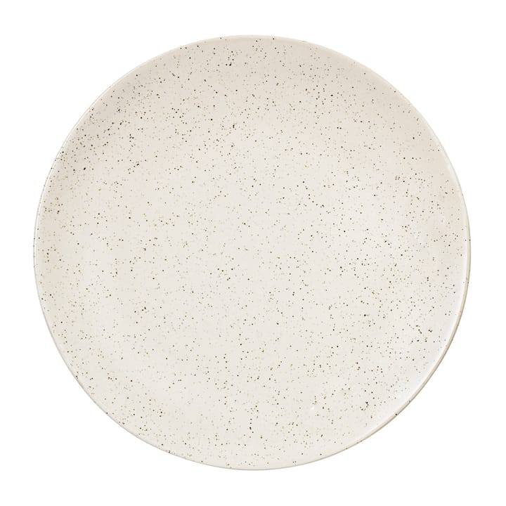 Nordic Vanilla plate Ø26 cm - Cream with grains - Broste Copenhagen