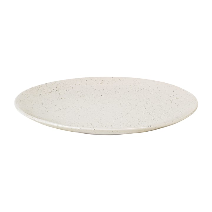 Nordic Vanilla plate Ø26 cm - Cream with grains - Broste Copenhagen