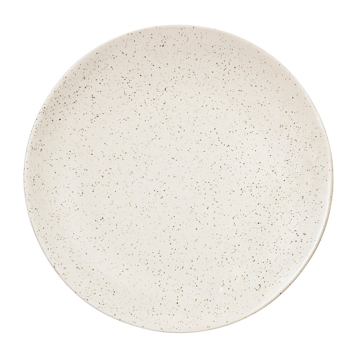 Broste Copenhagen Nordic Vanilla plate o26 cm Cream with grains