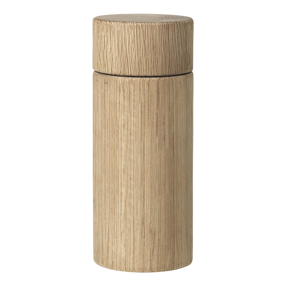 Broste Copenhagen Oak salt- and pepper mill 16 cm | Scandinavian Design | Salt & pepper grinders | Brown