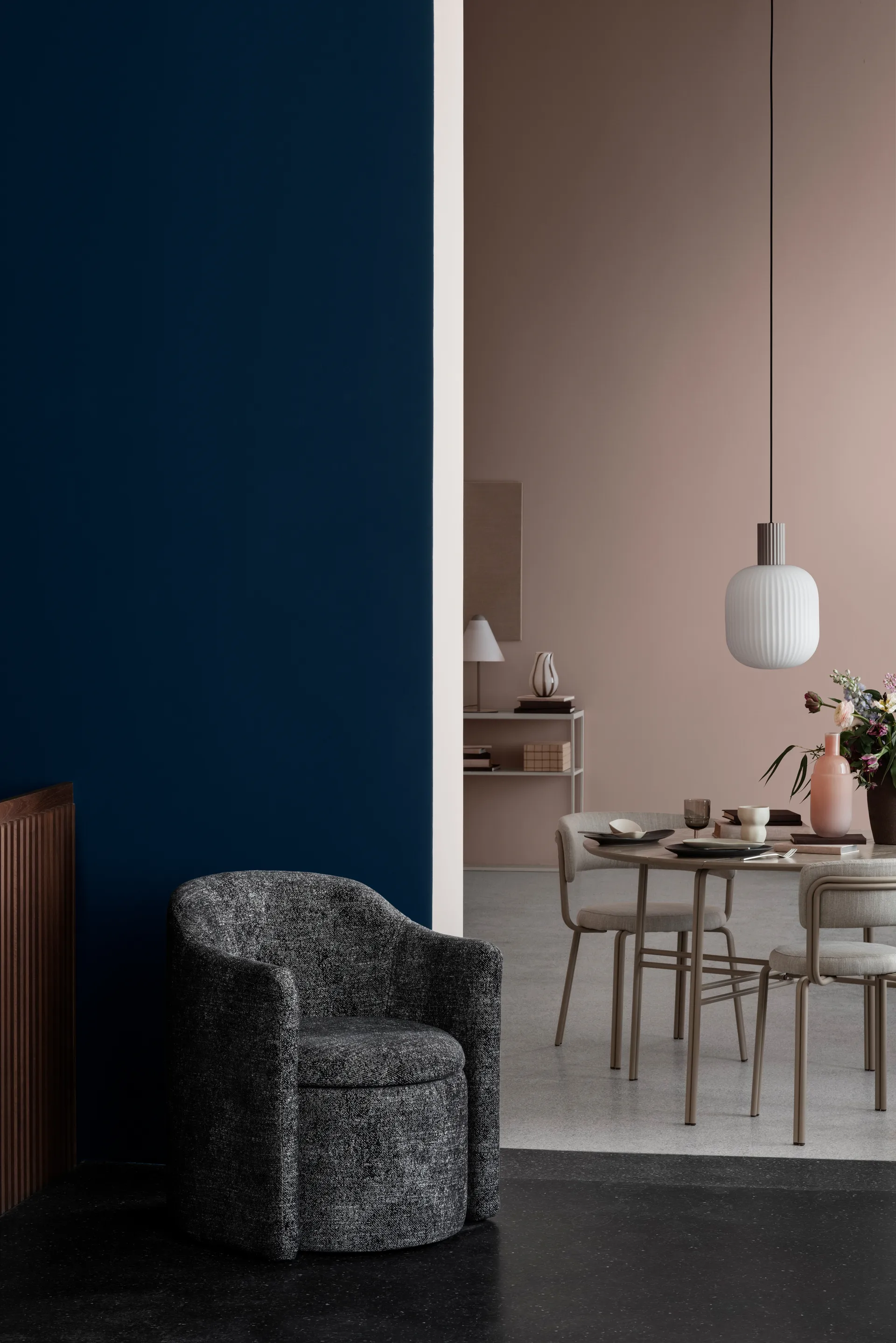 Oda chair, Warm-grey Broste Copenhagen