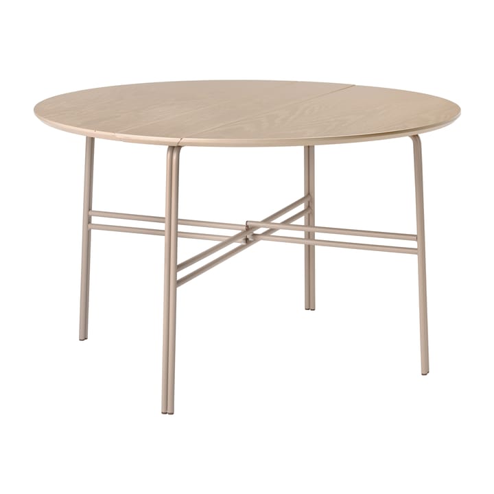 Oda dining table Ø120 cm, Warm beige Broste Copenhagen
