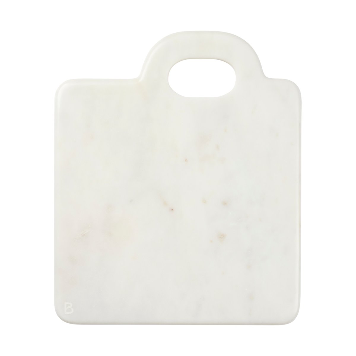 Broste Copenhagen Olina cutting board 26x30 cm White marble
