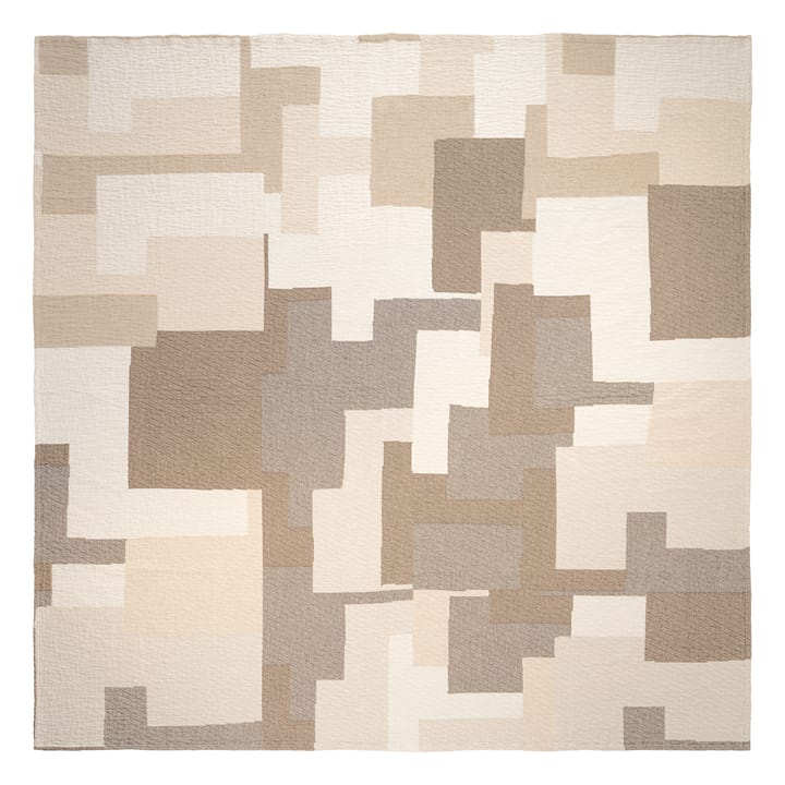 Patch bedspread 240x260 cm - beige-brown - Broste Copenhagen