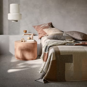 Patch cushion cover 60x60 cm - beige-brown - Broste Copenhagen
