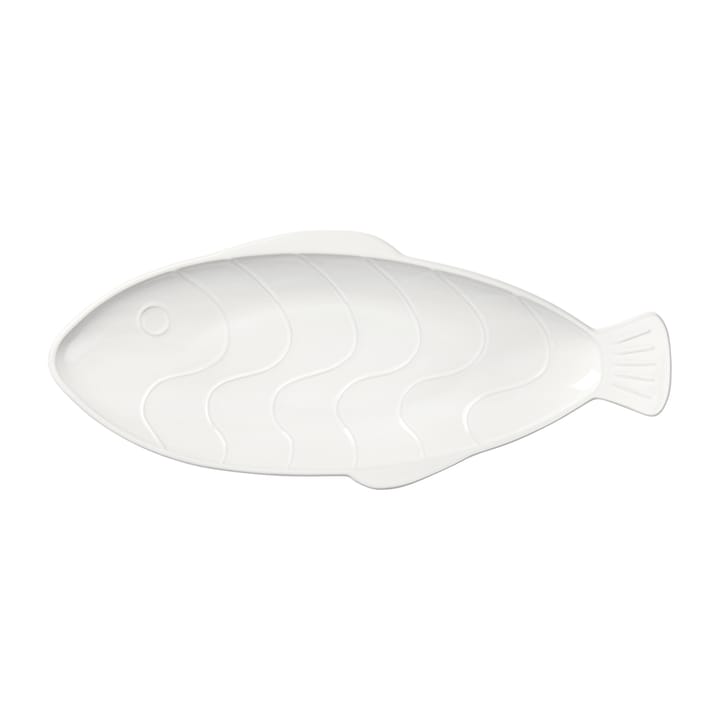 Pesce saucer 17.6x41.4 cm - Transparent white - Broste Copenhagen