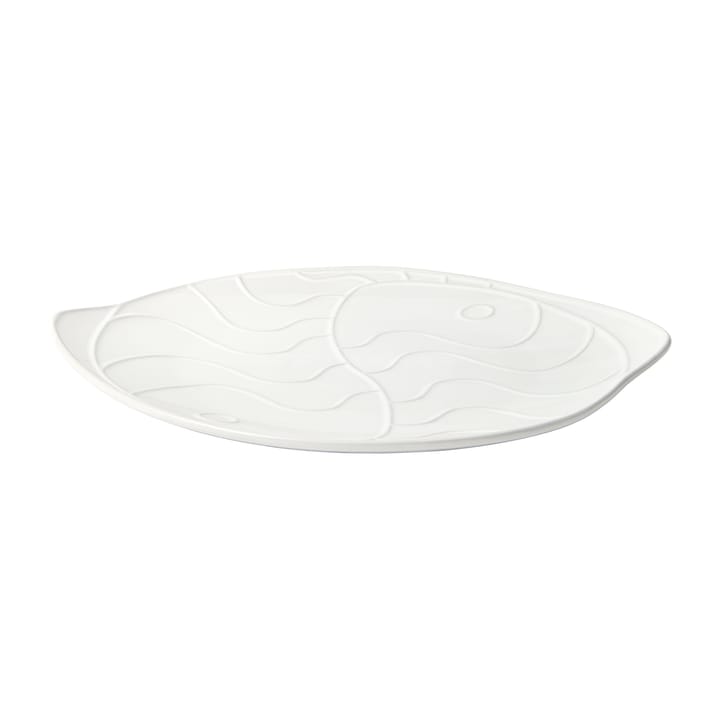Pesce saucer 30x34.6 cm - Transparent white - Broste Copenhagen