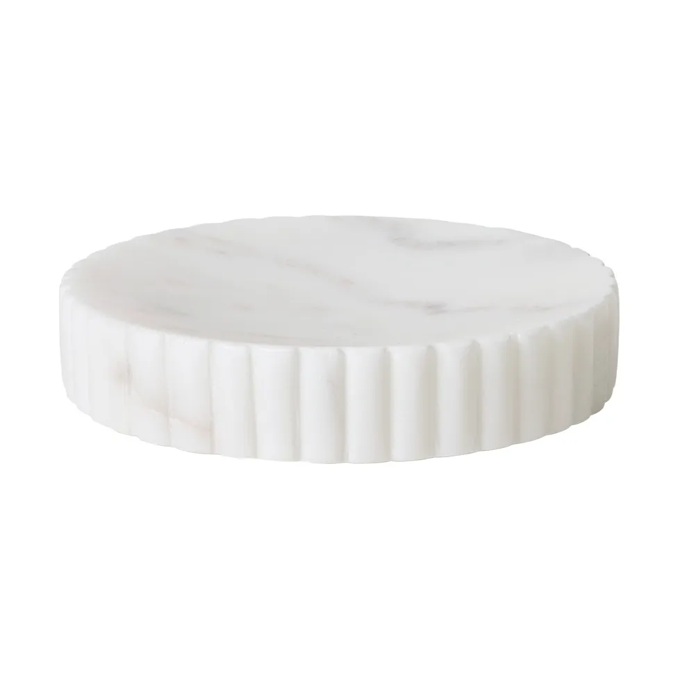Platon bowl Ø12.5 cm, White marble Broste Copenhagen