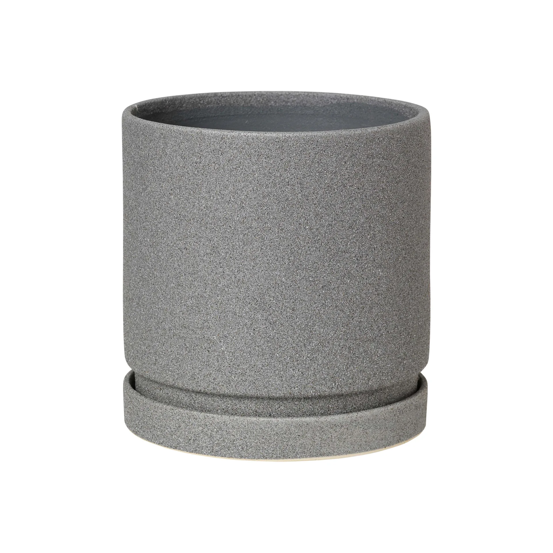 Polaris flower pot with saucer Ø20 cm, tradewinds blue Broste Copenhagen