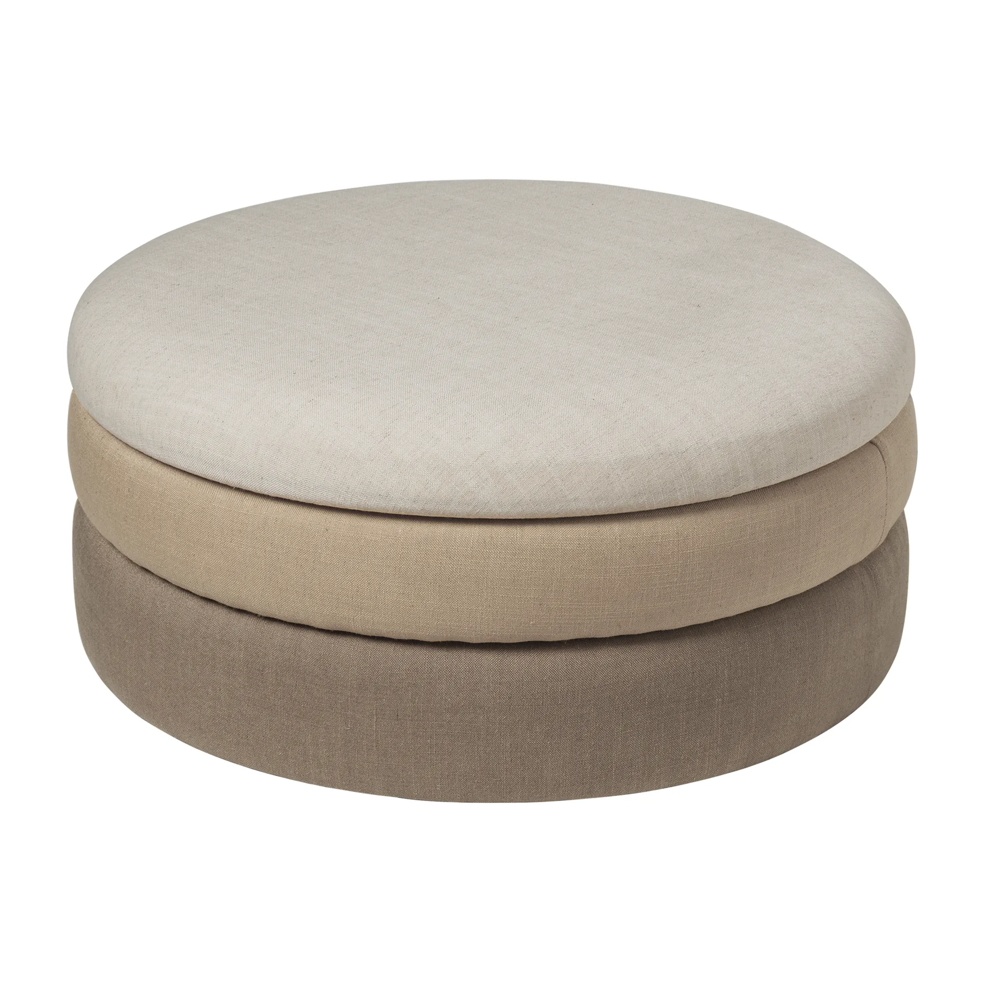 Pond pouffe 30 cm, Beige shades Broste Copenhagen