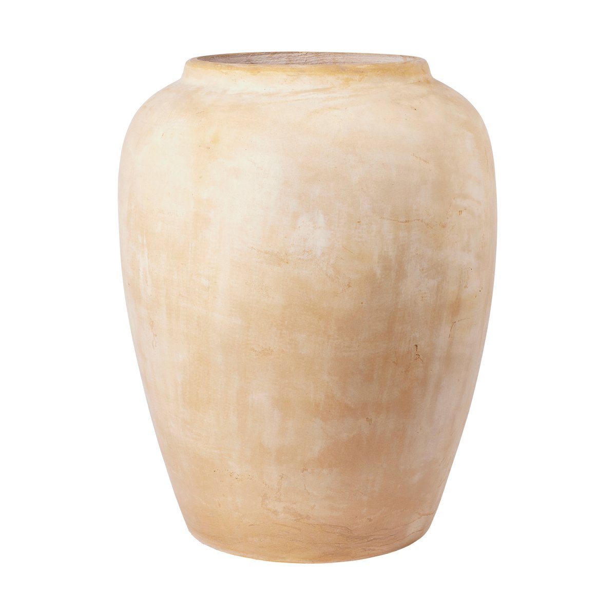 Broste Copenhagen Ray floor vase o50 cm Antique beige