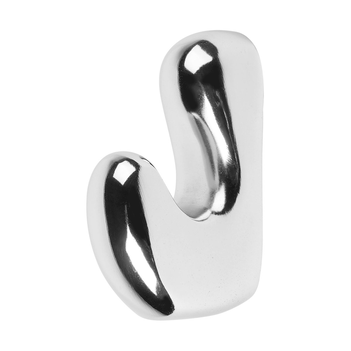 Broste Copenhagen Roberta hook 10x6 cm Silver finish