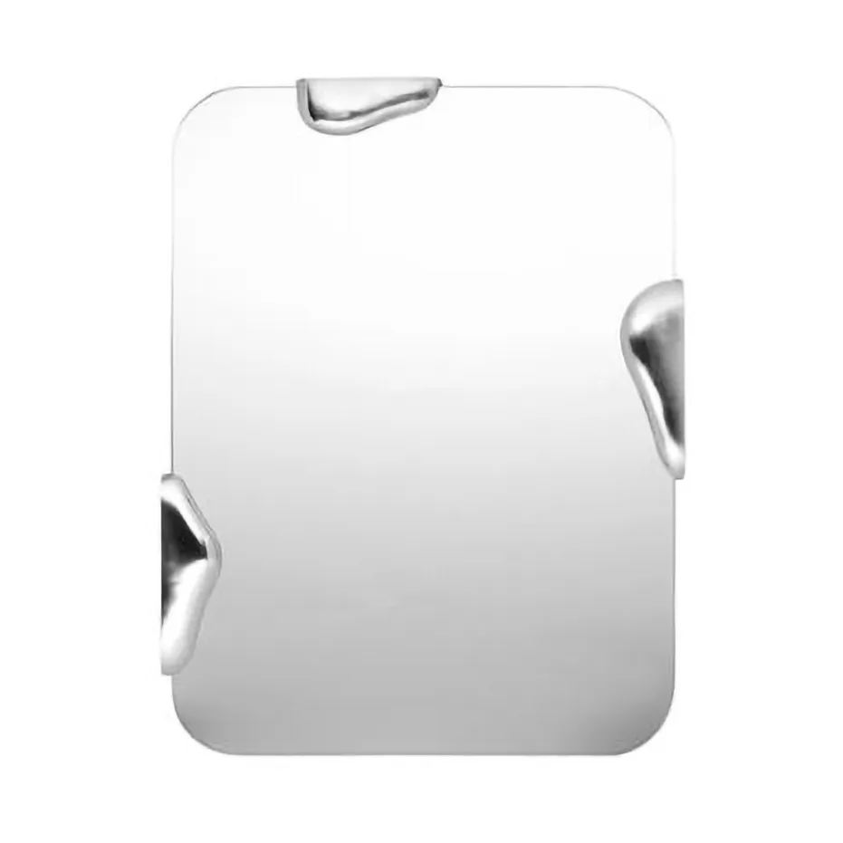 Roberta mirror S 46x60 cm, Silver Broste Copenhagen