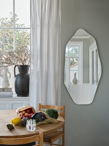 Ruby wall mirror 120x60 cm - Clear-black - Broste Copenhagen