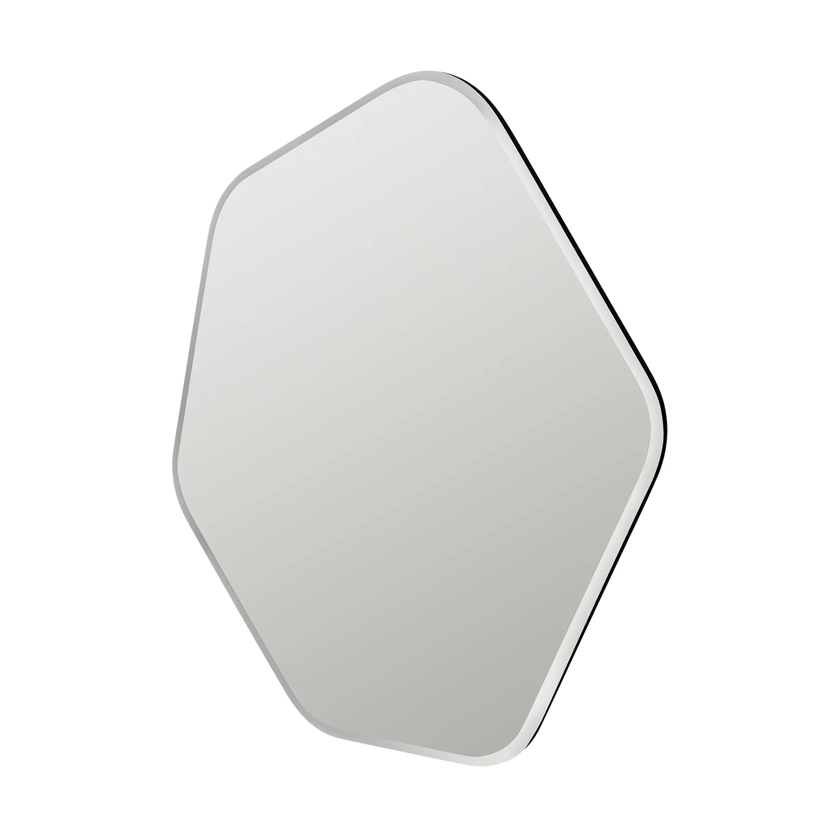 Ruby wall mirror 60x50 cm, Clear-black Broste Copenhagen