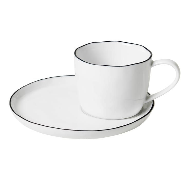 Salt cup and saucer - large, 6.5 cm - Broste Copenhagen