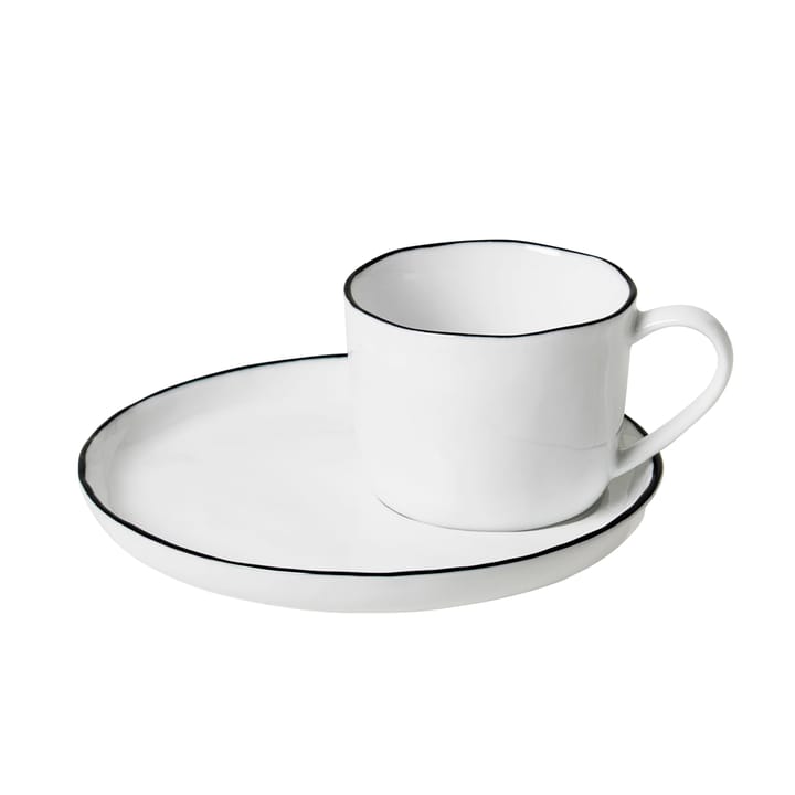 Salt cup and saucer - small, 5 cm - Broste Copenhagen